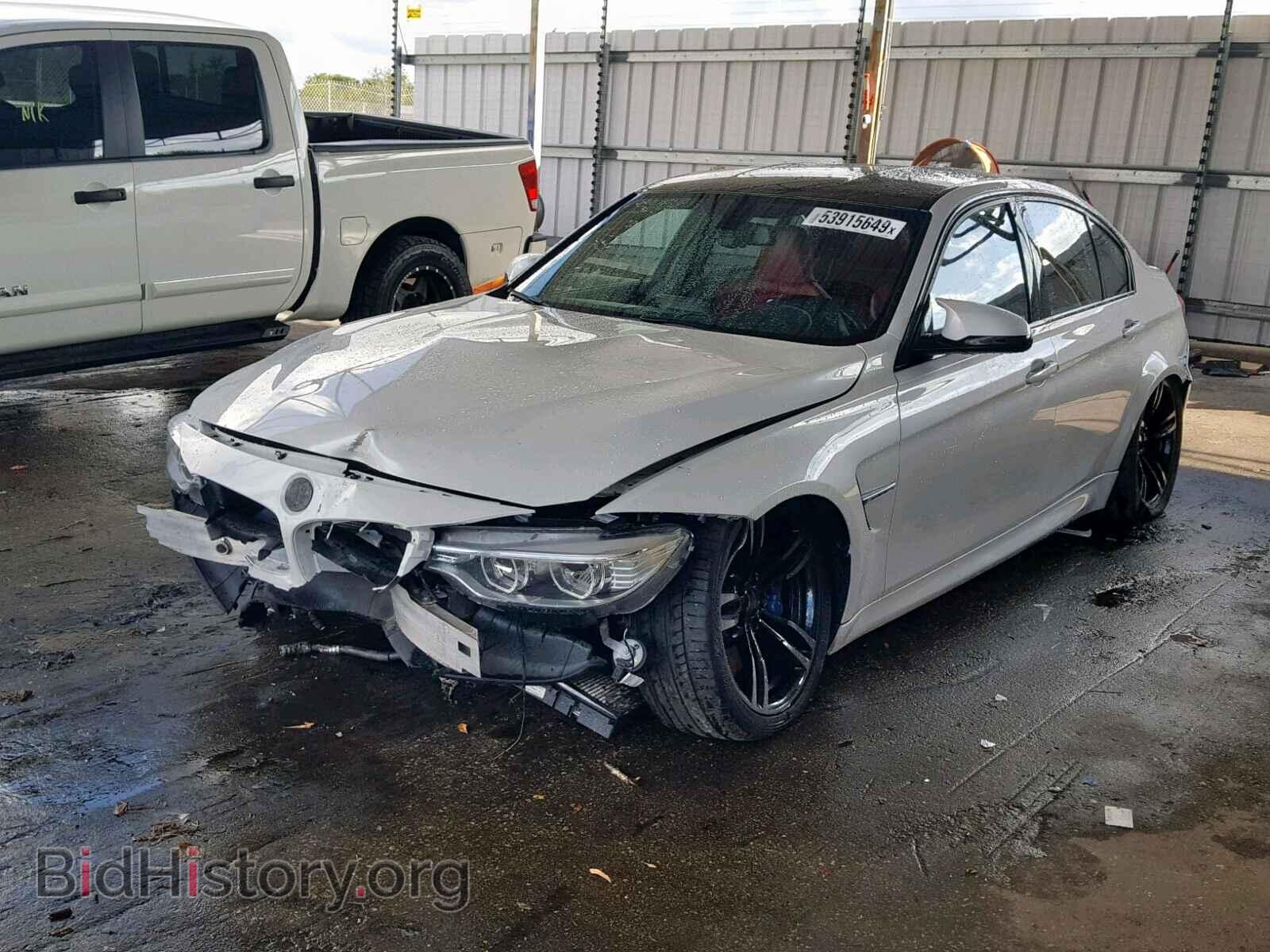 2016 BMW M3 - VIN: WBS8M9C51GP966693 - Photo 2
