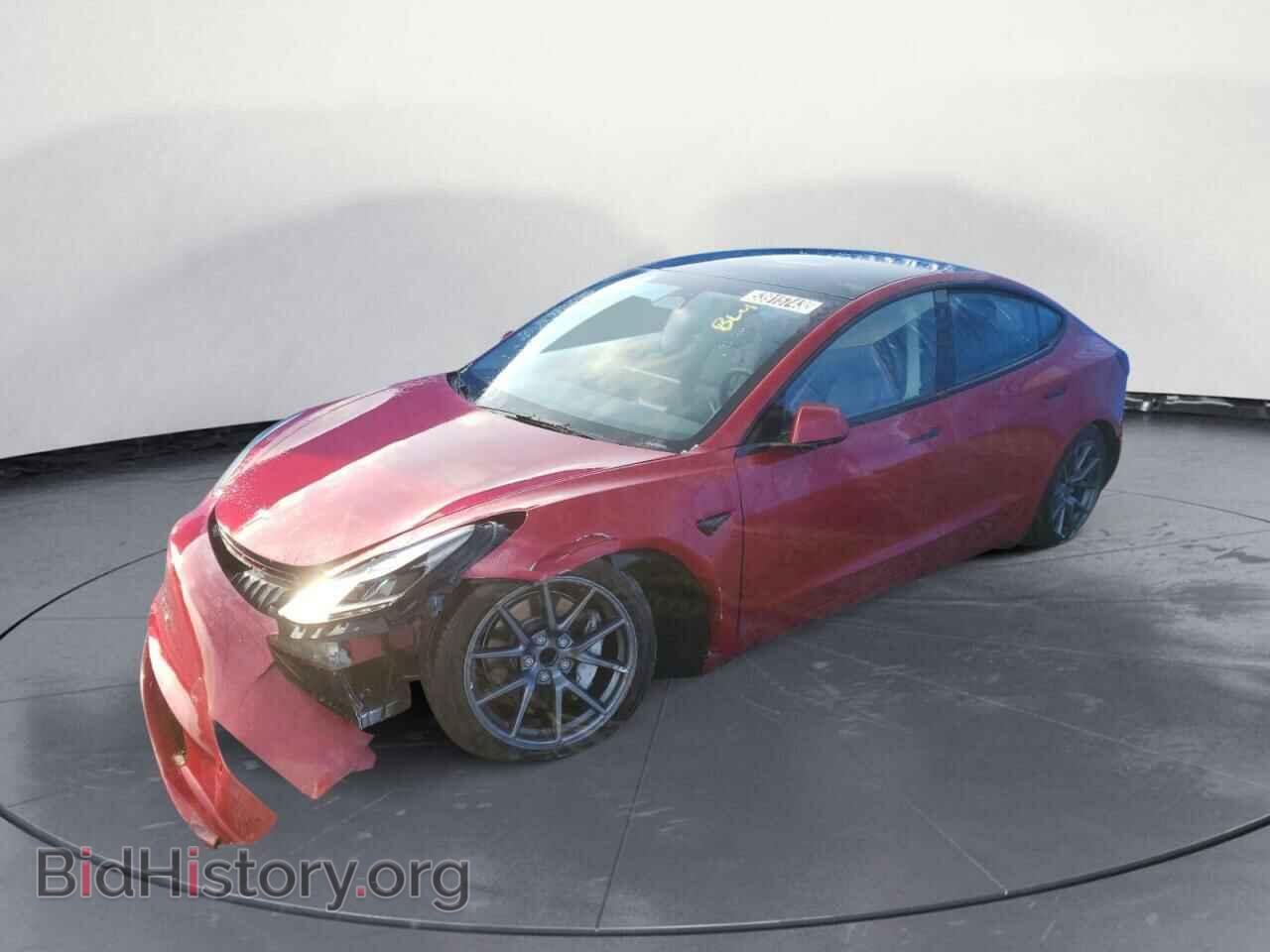 Photo 5YJ3E1EA9NF191920 - TESLA MODEL 3 2022