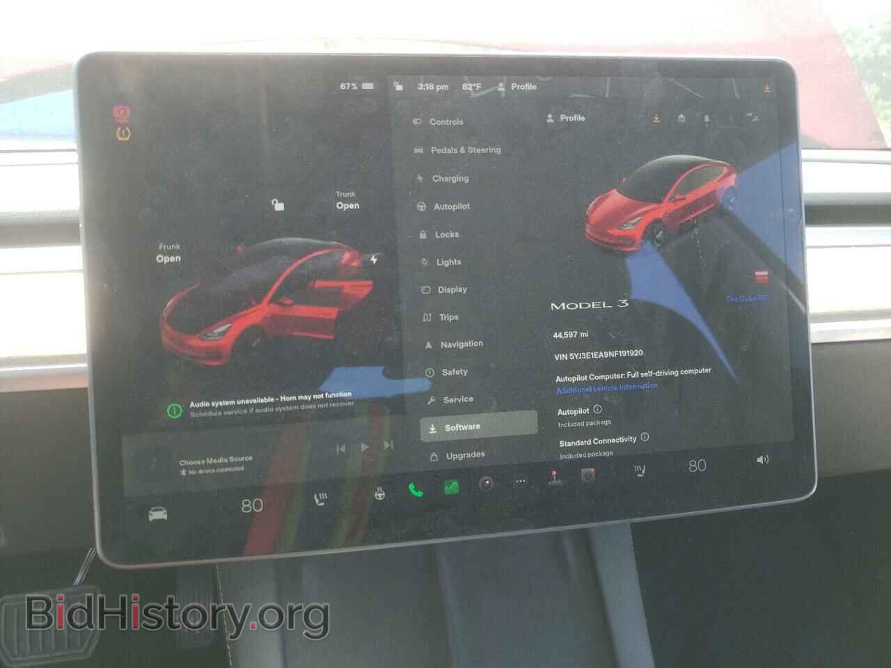 2022 TESLA MODEL 3 - VIN: 5YJ3E1EA9NF191920 - Фото 9