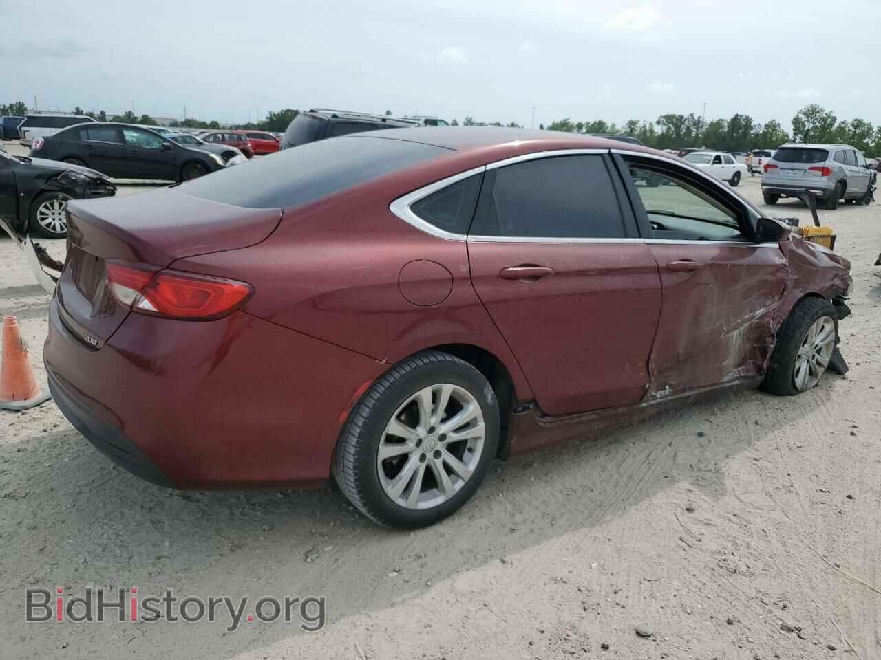 2015 CHRYSLER 200 - VIN: 1C3CCCFB0FN606249 - Фото 3