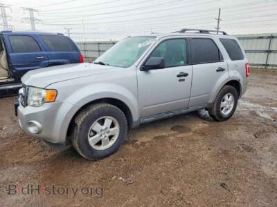 2012 Ford ESCAPE XLT, серебристый — VIN 1FMCU0D7XCKB63655, Copart