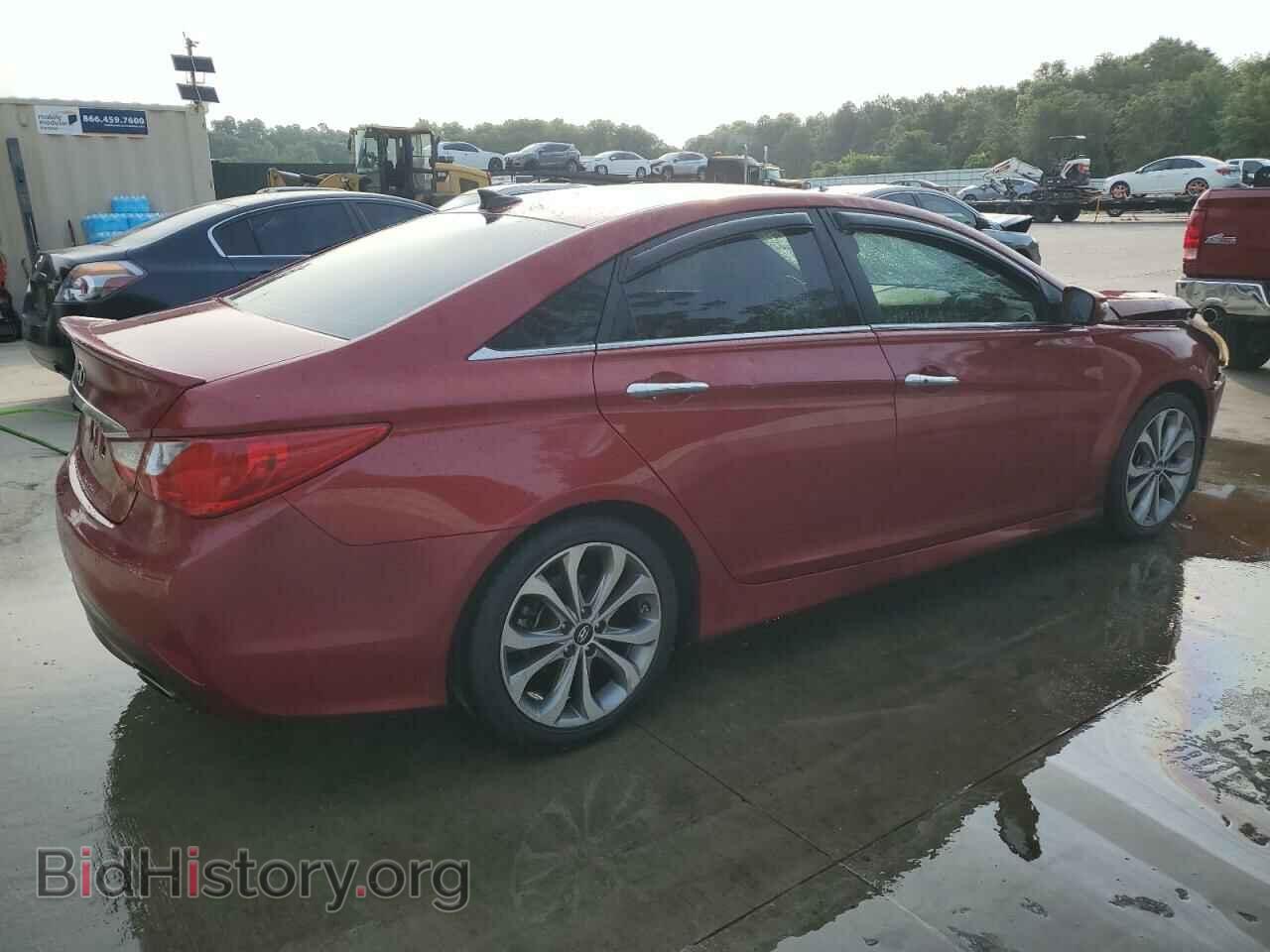 2014 HYUNDAI SONATA - VIN: 5NPEC4AC4EH827023 - Фото 3