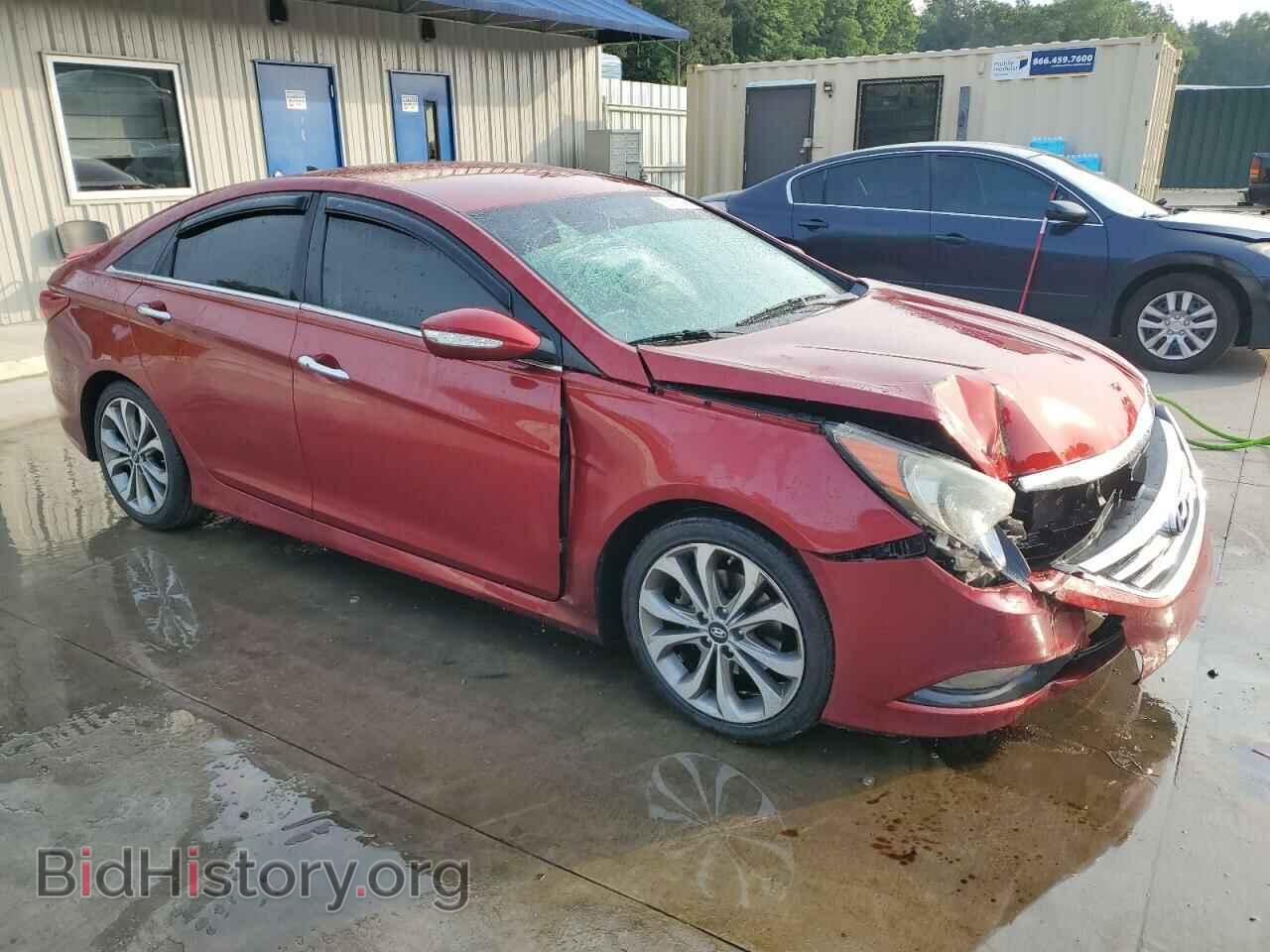 2014 HYUNDAI SONATA - VIN: 5NPEC4AC4EH827023 - Фото 4