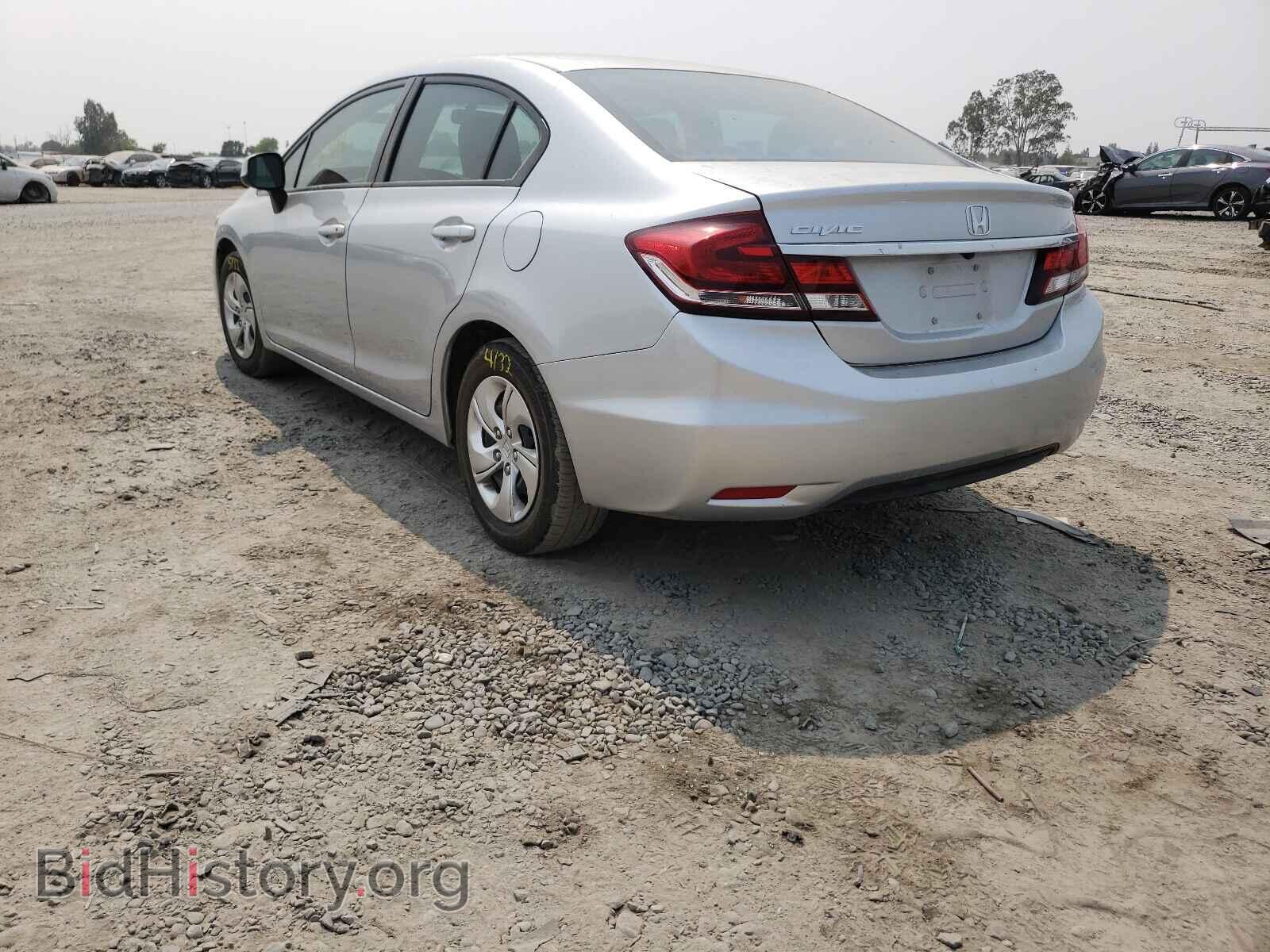 2013 HONDA CIVIC - VIN: 19XFB2E52DE090625 - Фото 3