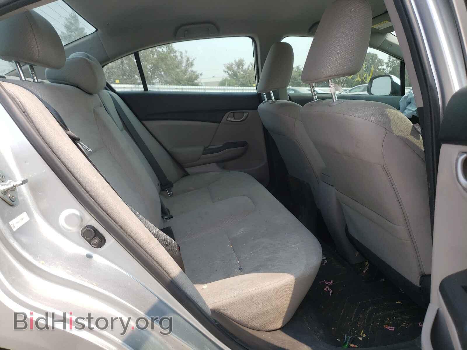 2013 HONDA CIVIC - VIN: 19XFB2E52DE090625 - Фото 6