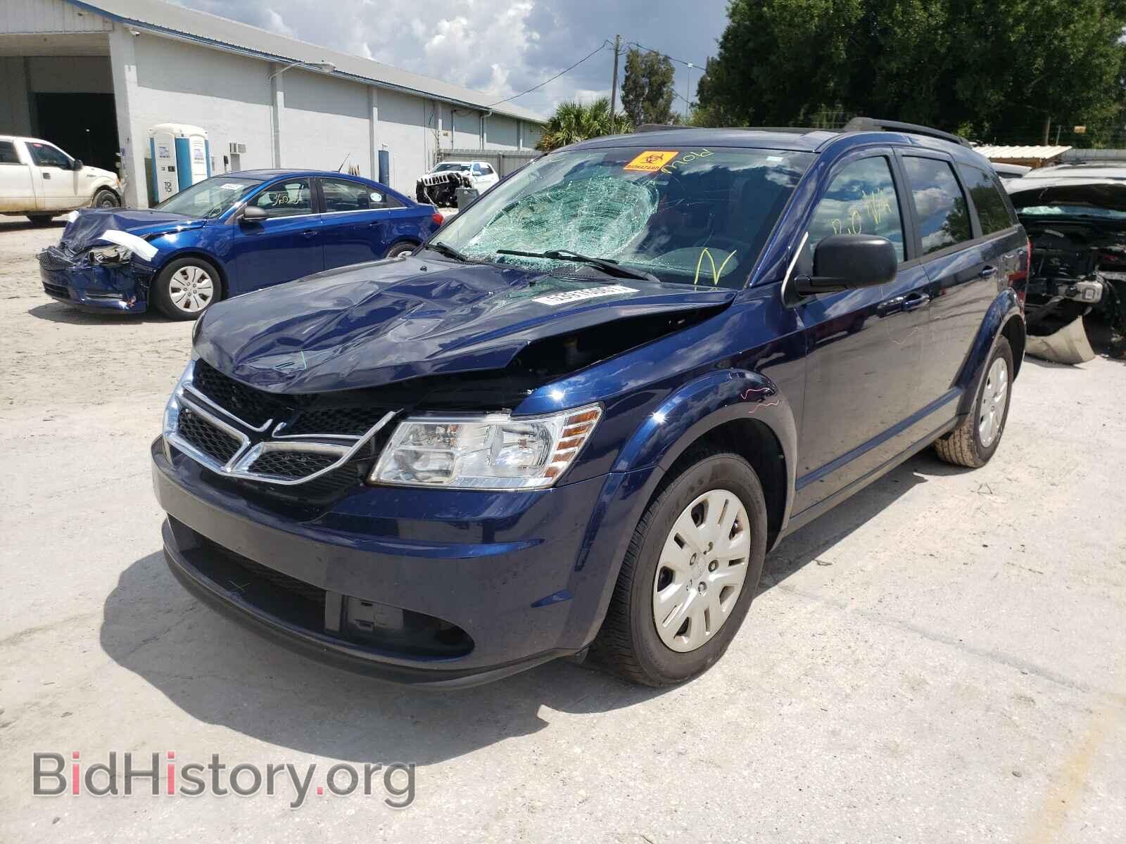 2018 DODGE JOURNEY - VIN: 3C4PDCAB0JT242151 - Фото 2