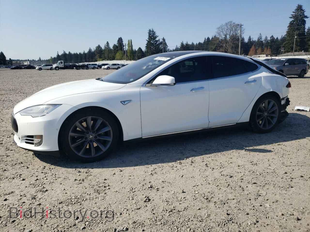 Photo 5YJSA1E20FF118291 - TESLA MODEL S 2015
