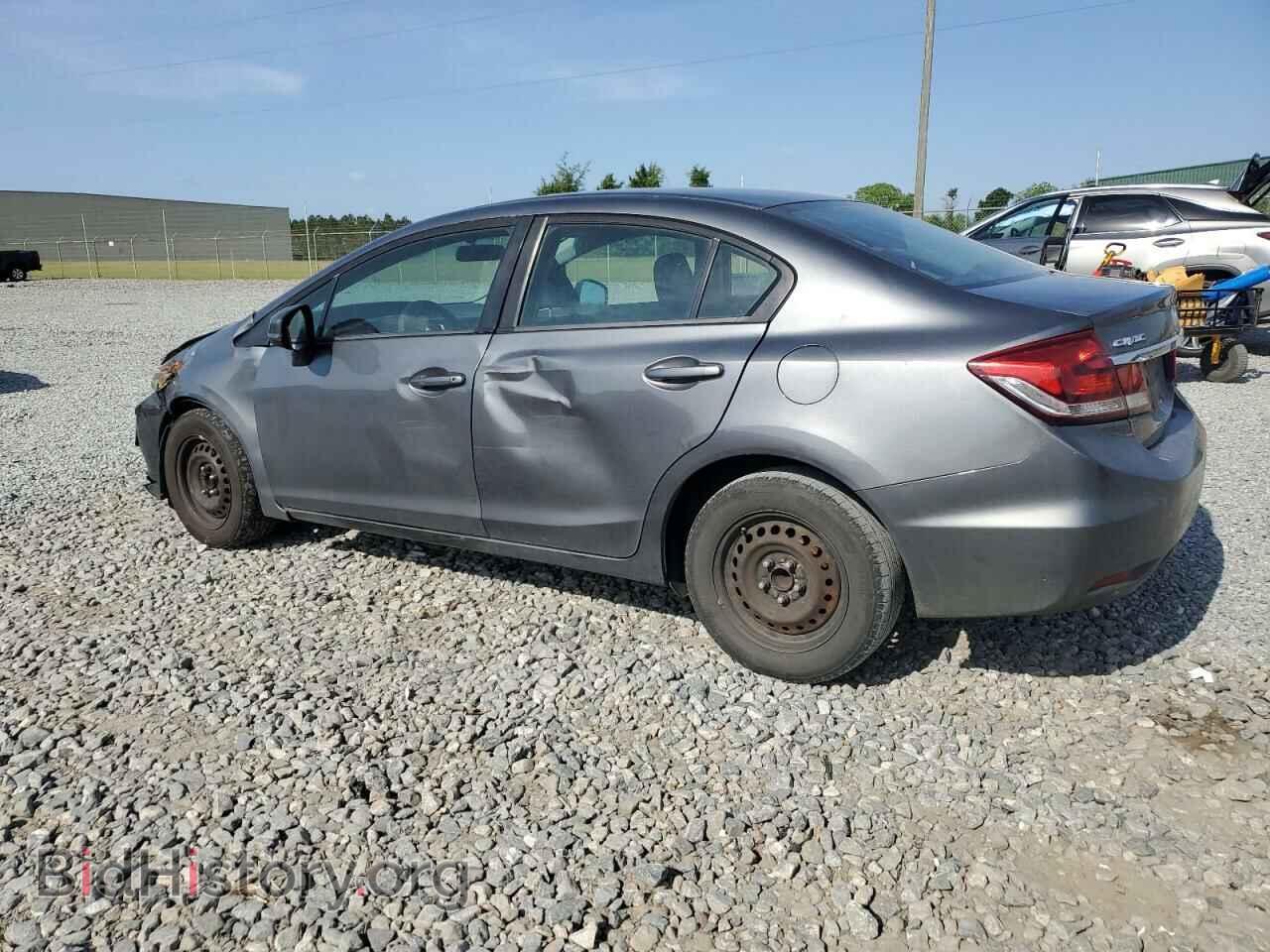 2013 HONDA CIVIC - VIN: 19XFB2F54DE043837 - Фото 2