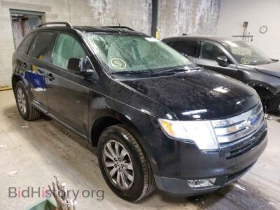 2008 Ford EDGE Edge SEL, черный — VIN 2FMDK38C58BA99951, Copart