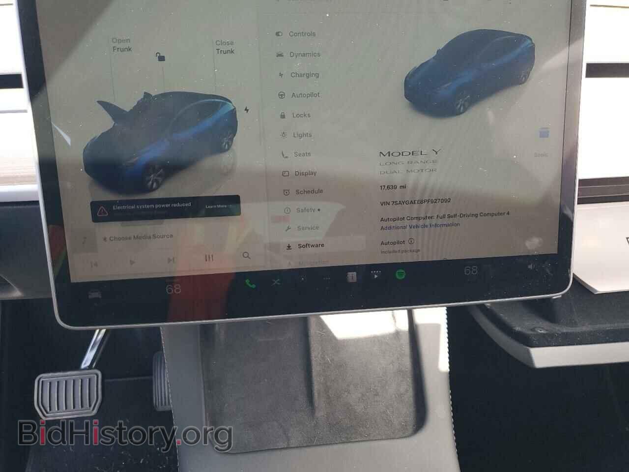 2023 TESLA MODEL Y - VIN: 7SAYGAEE8PF927092 - Фото 9