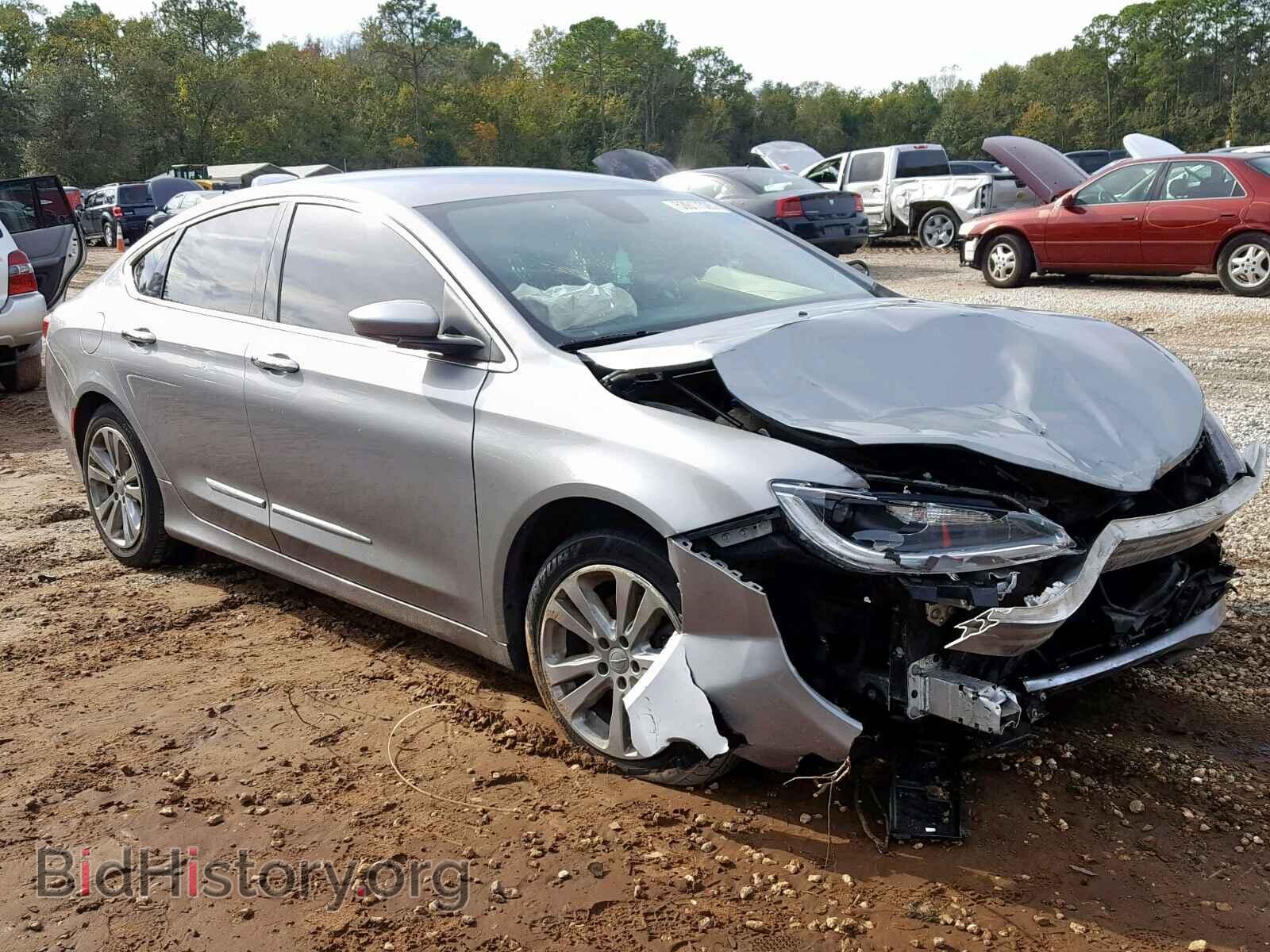 Фотография 1C3CCCAB3FN616409 - CHRYSLER 200 2015
