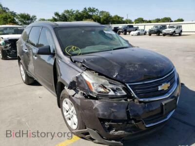 2014 Chevrolet TRAVERSE Traverse L, gray — VIN 1GNKRFED2EJ335900, Copart