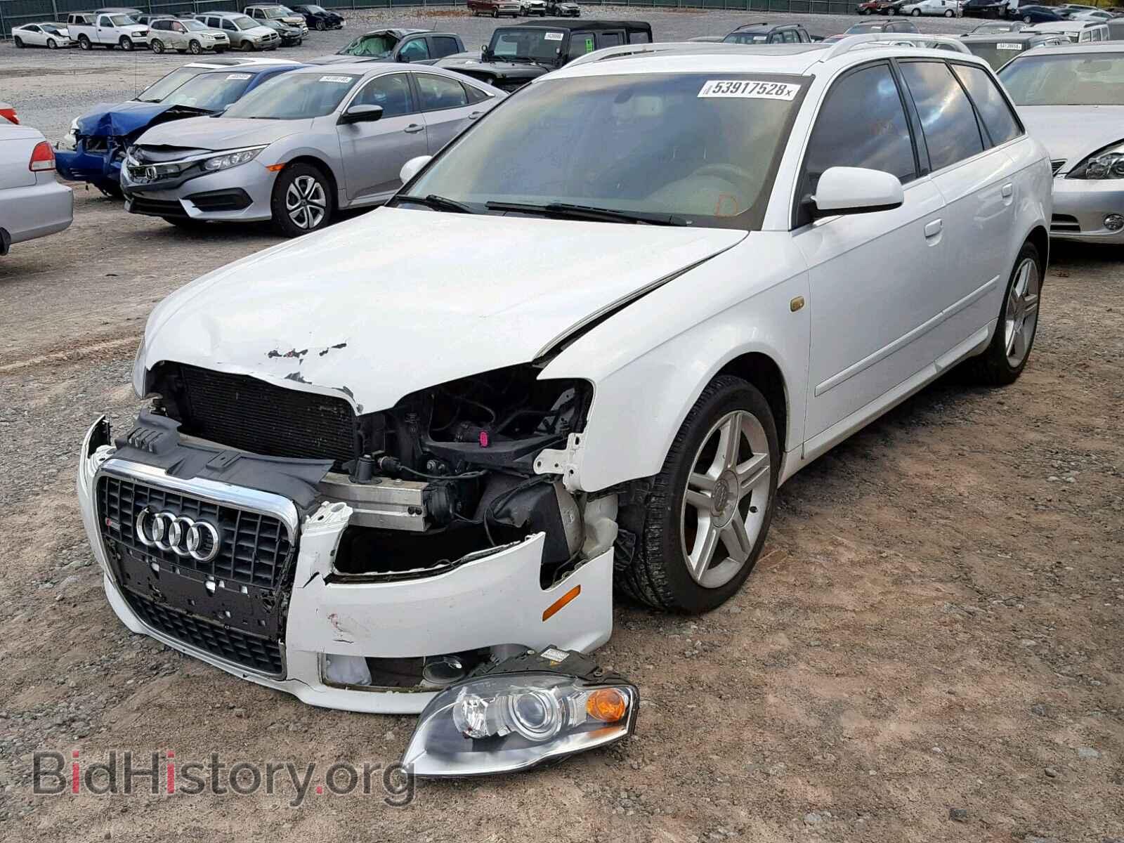 2008 AUDI A4 - VIN: WAUKF78EX8A012644 - Фото 2