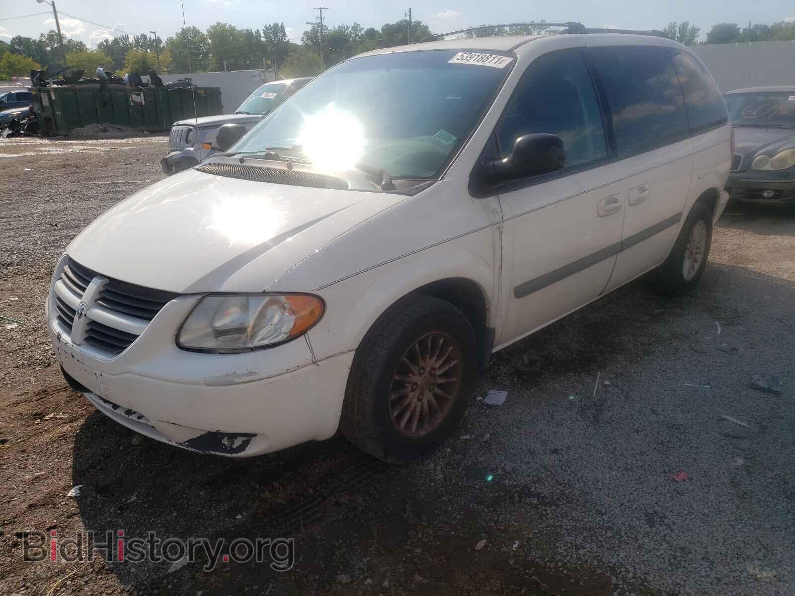 2007 DODGE CARAVAN - VIN: 1D4GP45R57B196866 - Фото 2