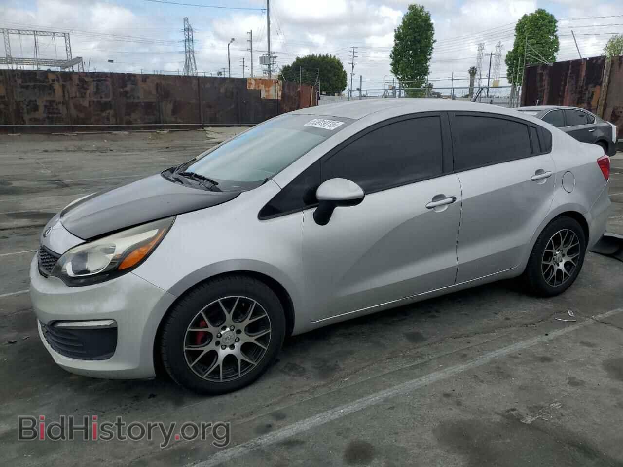 Фотография KNADM4A33G6559634 - KIA RIO 2016