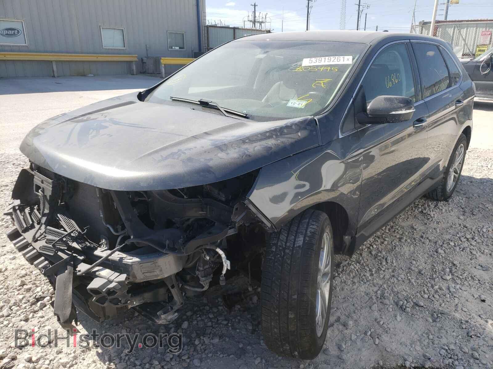 2017 FORD EDGE - VIN: 2FMPK3K91HBB05495 - Фото 2
