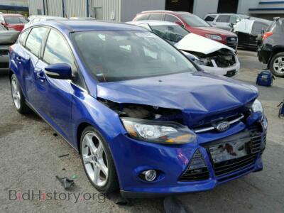 2013 Ford FOCUS Focus Tita, blue — VIN 1FADP3N24DL211060, Copart