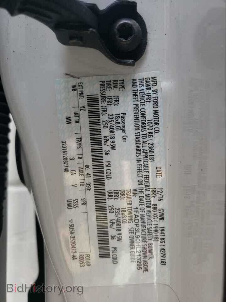 2017 FORD FOCUS - VIN: 1FADP3L90HL213295 - Фото 13
