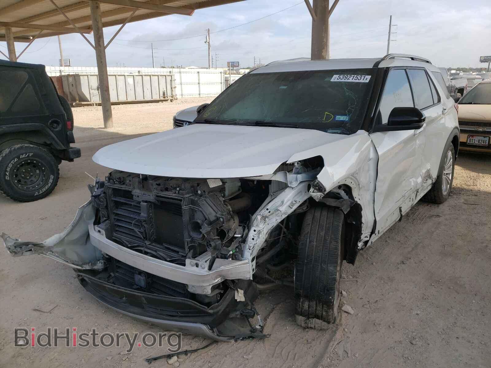 2020 FORD EXPLORER - VIN: 1FMSK7FH9LGB28382 - Фото 2