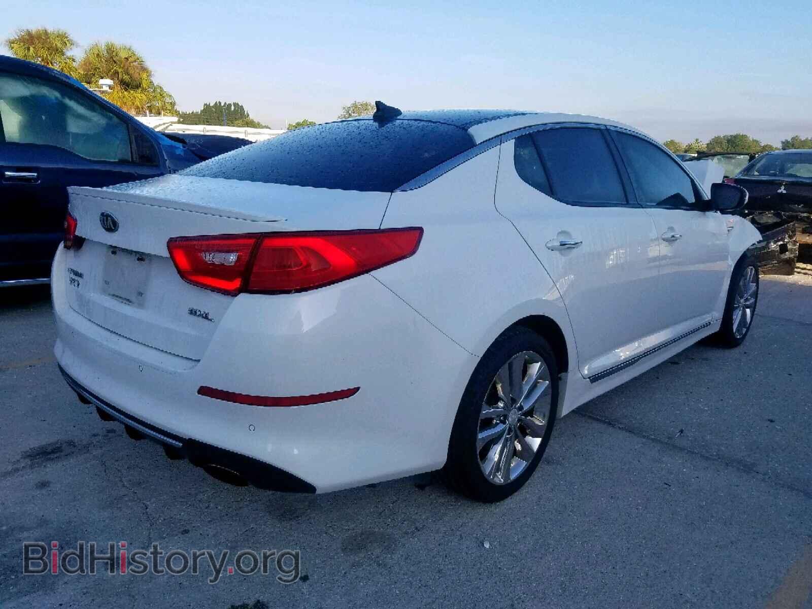 2014 KIA OPTIMA - VIN: 5XXGR4A68EG337147 - Фото 4