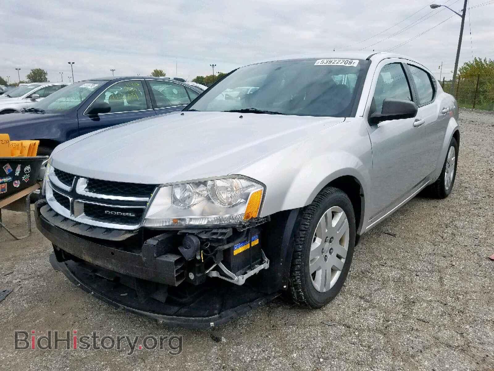 2011 DODGE AVENGER - VIN: 1B3BD4FB3BN620717 - Фото 2