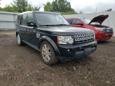 2012 Land Rover LR4 LR4 HSE, черный — VIN SALAG2D41CA633106, Copart