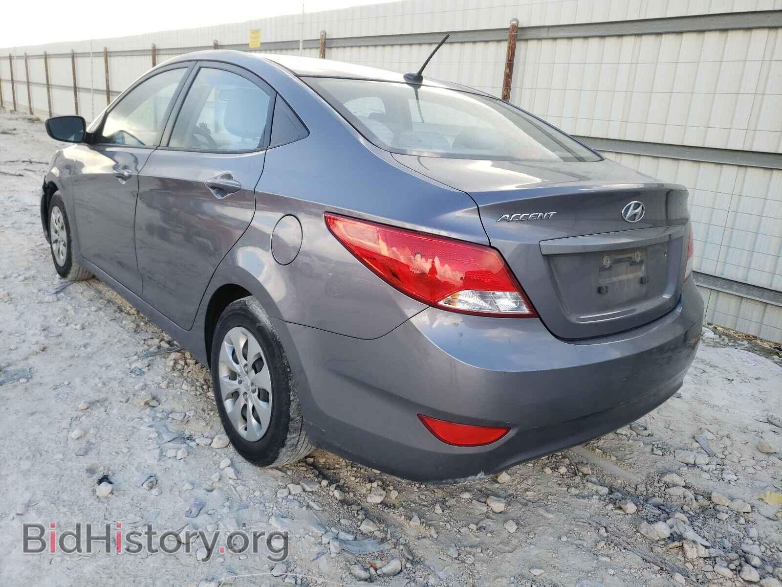 2016 HYUNDAI ACCENT - VIN: KMHCT4AE7GU064184 - Фото 3