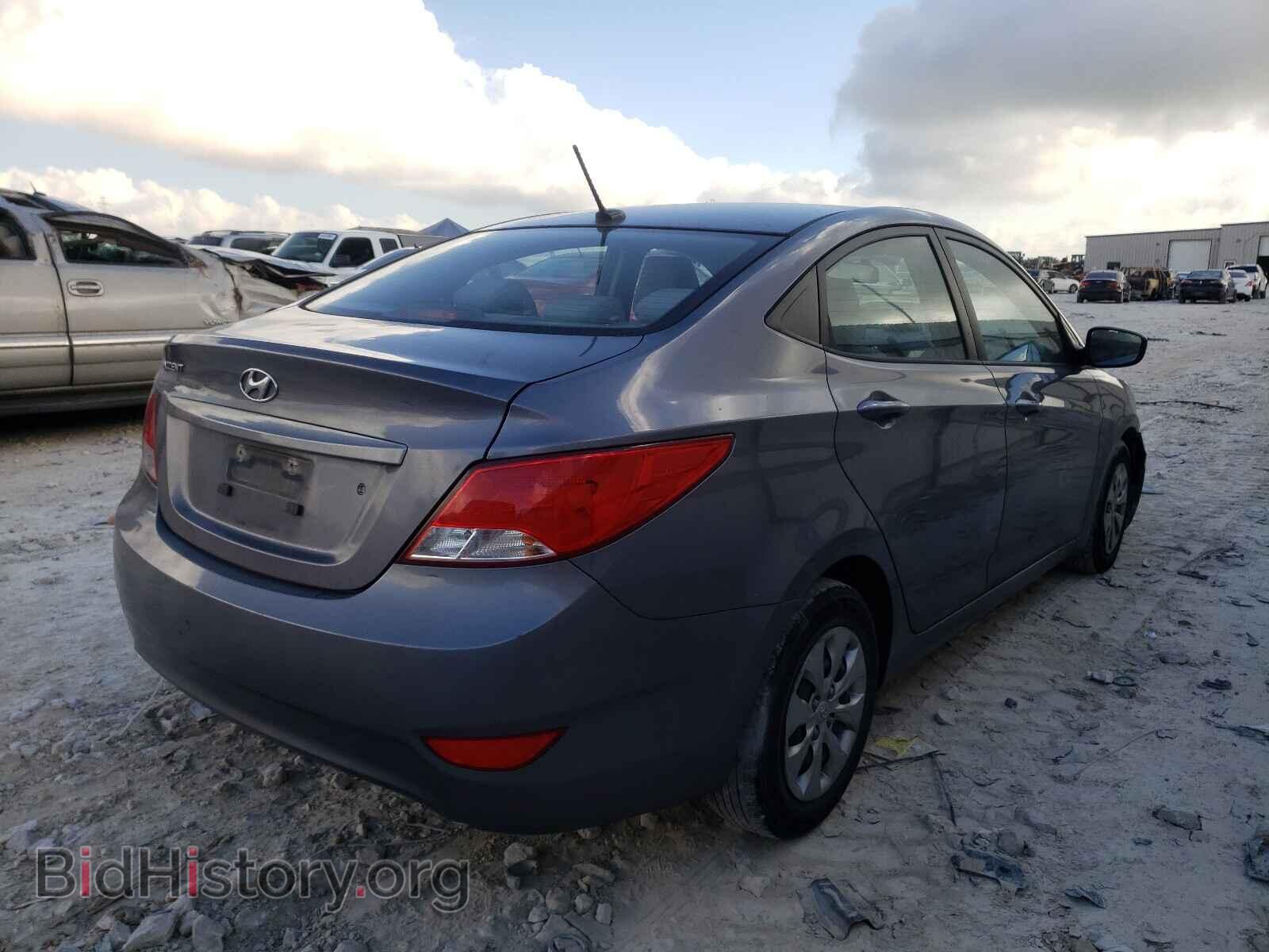 2016 HYUNDAI ACCENT - VIN: KMHCT4AE7GU064184 - Фото 4
