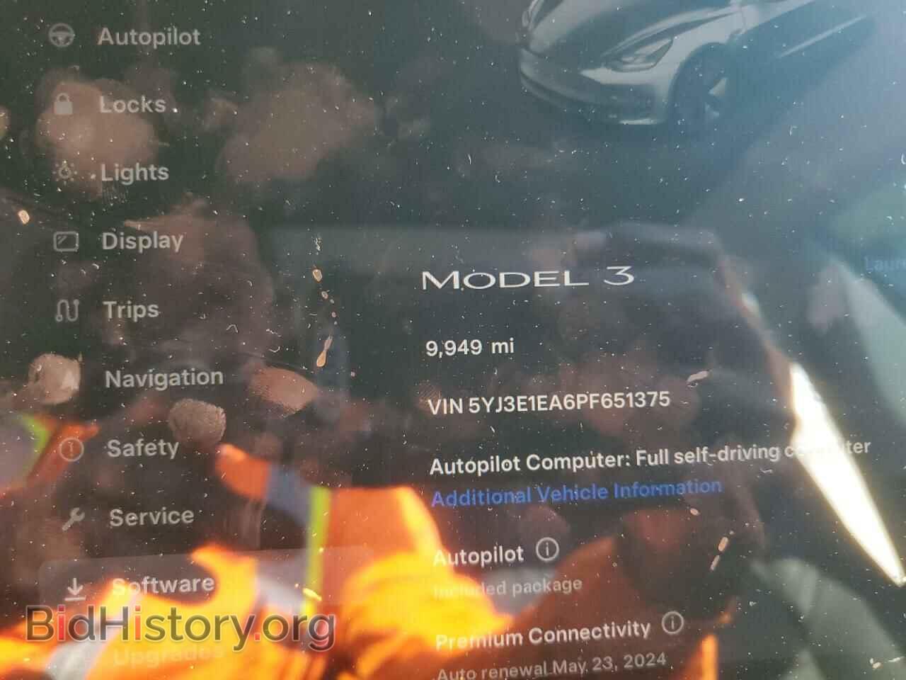 2023 TESLA MODEL 3 - VIN: 5YJ3E1EA6PF651375 - Photo 9