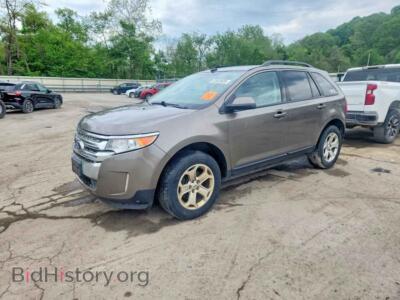 2013 Ford EDGE SEL, бежевый — VIN 2FMDK4JC4DBC27140, Copart