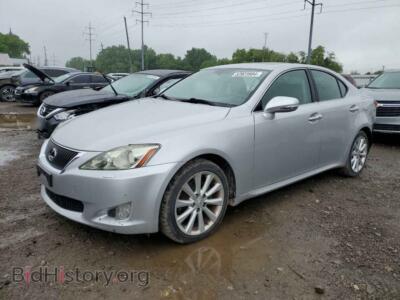 2010 Lexus IS 250, серебристый — VIN JTHCF5C2XA5039512, Copart