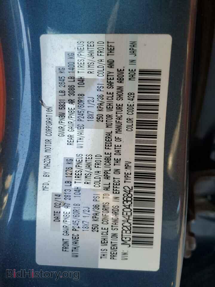 2014 MAZDA CX-9 - VIN: JM3TB2CA4E0436842 - Photo 13