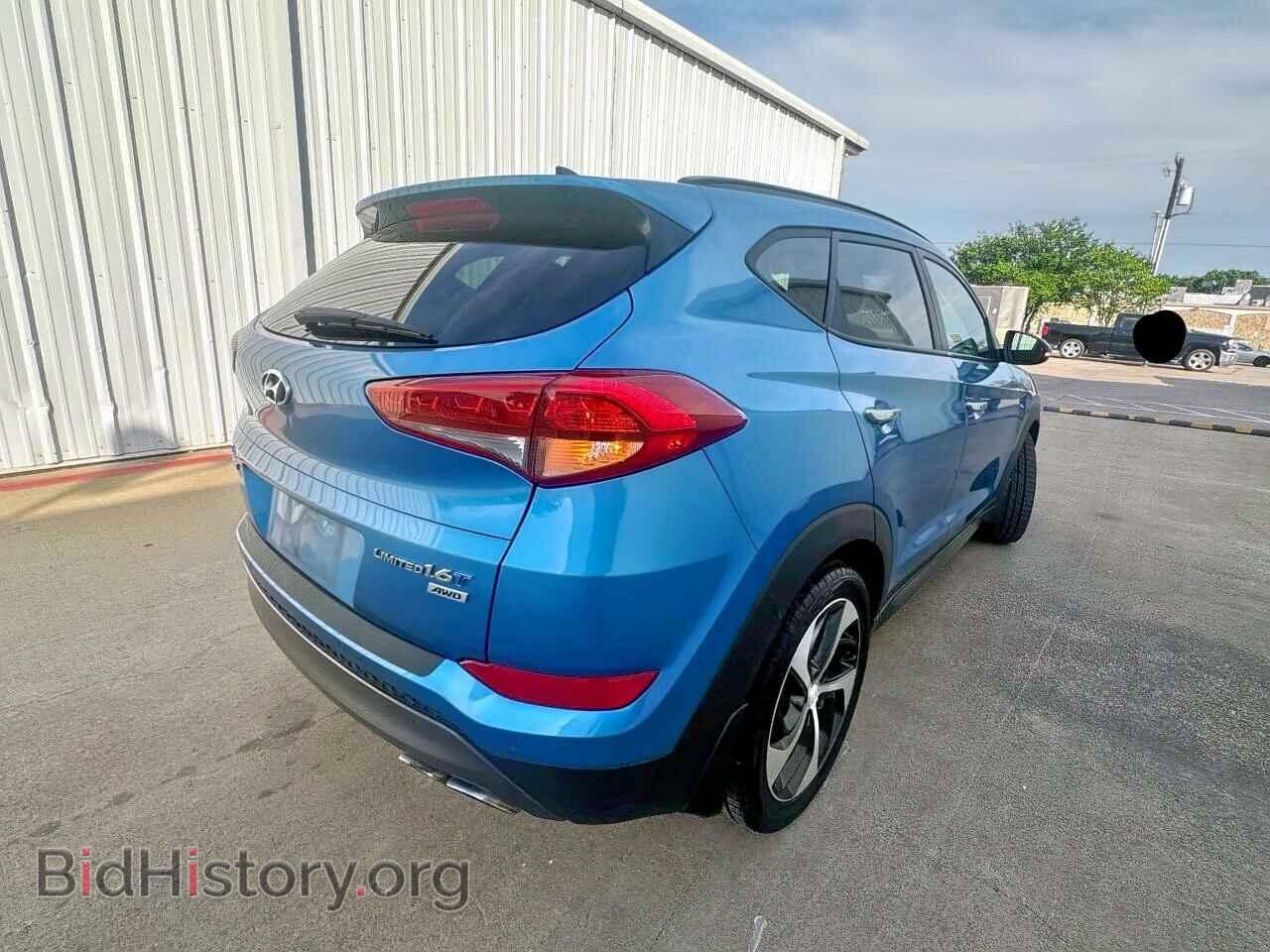 2016 HYUNDAI TUCSON - VIN: KM8J3CA20GU080928 - Фото 4