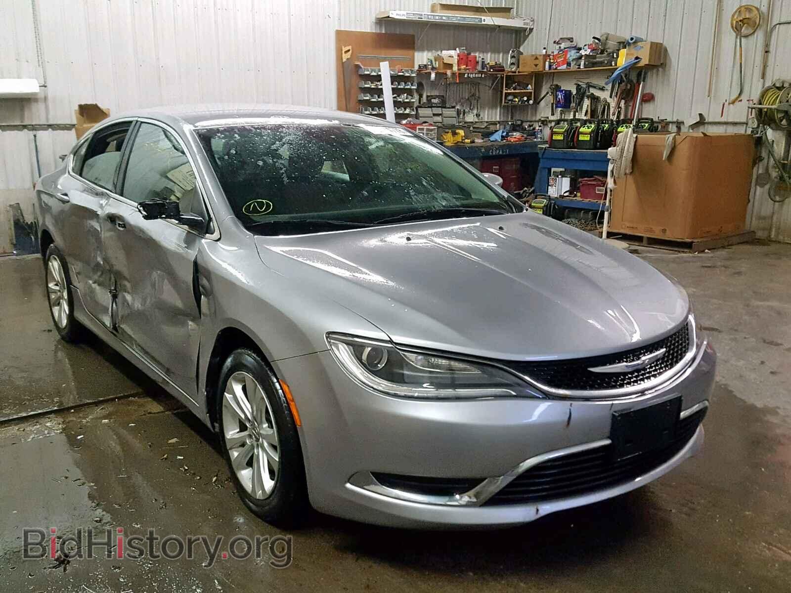 Фотография 1C3CCCAB8FN562220 - CHRYSLER 200 2015