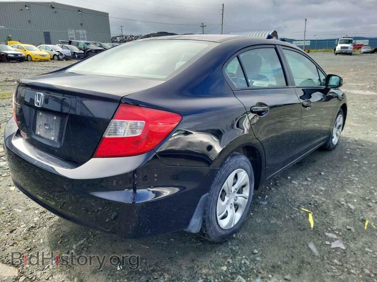 2012 HONDA CIVIC - VIN: 2HGFB2F49CH024924 - Фото 4