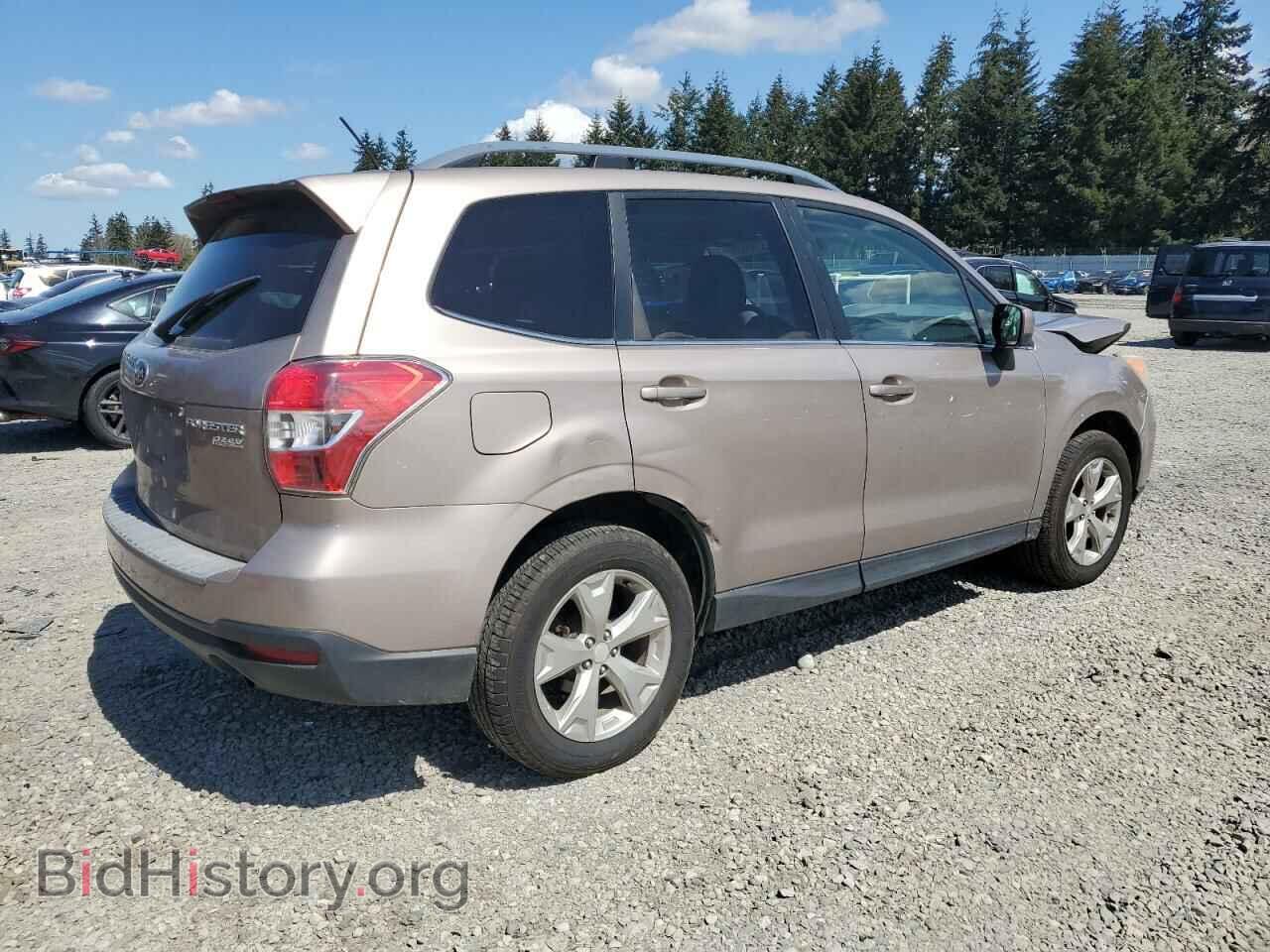 2014 SUBARU FORESTER - VIN: JF2SJAJC0EH451265 - Фото 3