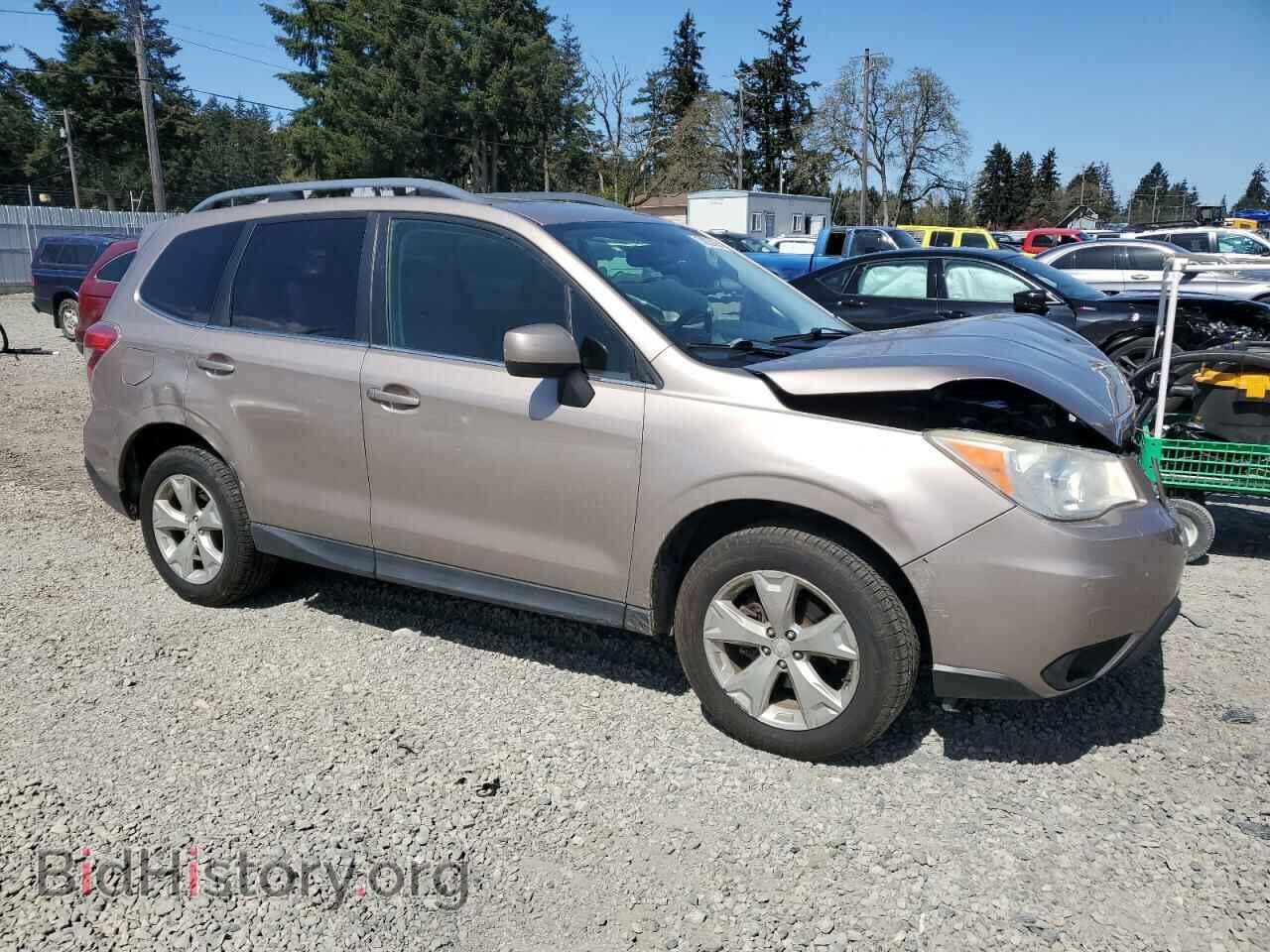 2014 SUBARU FORESTER - VIN: JF2SJAJC0EH451265 - Фото 4