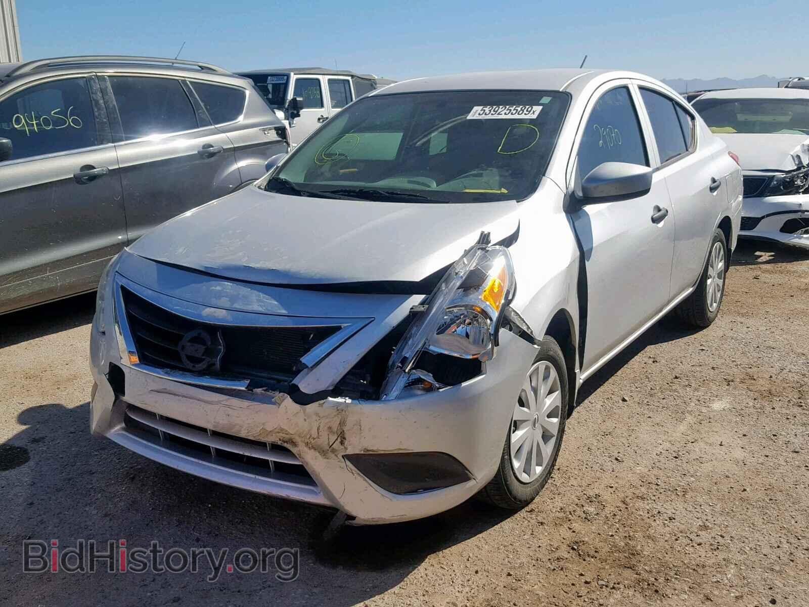 2017 NISSAN VERSA - VIN: 3N1CN7AP0HL843149 - Фото 2
