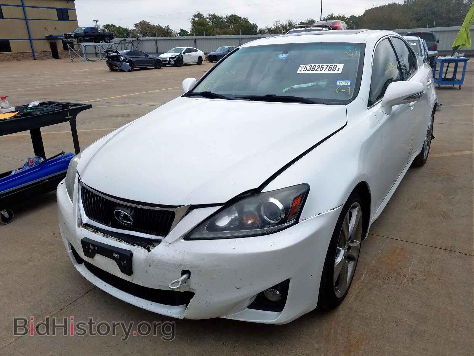 2012 LEXUS IS 250 - VIN: JTHBF5C24C5164990 - Фото 2
