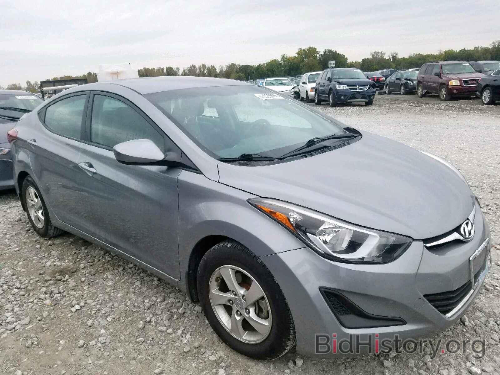 Photo KMHDH4AE0EU206653 - HYUNDAI ELANTRA 2014