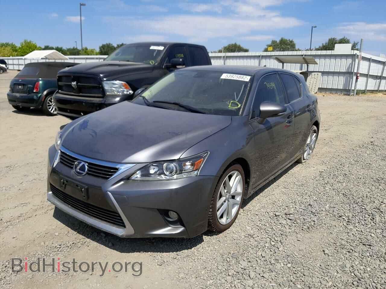 2014 LEXUS CT 200 - VIN: JTHKD5BH1E2183173 - Фото 2