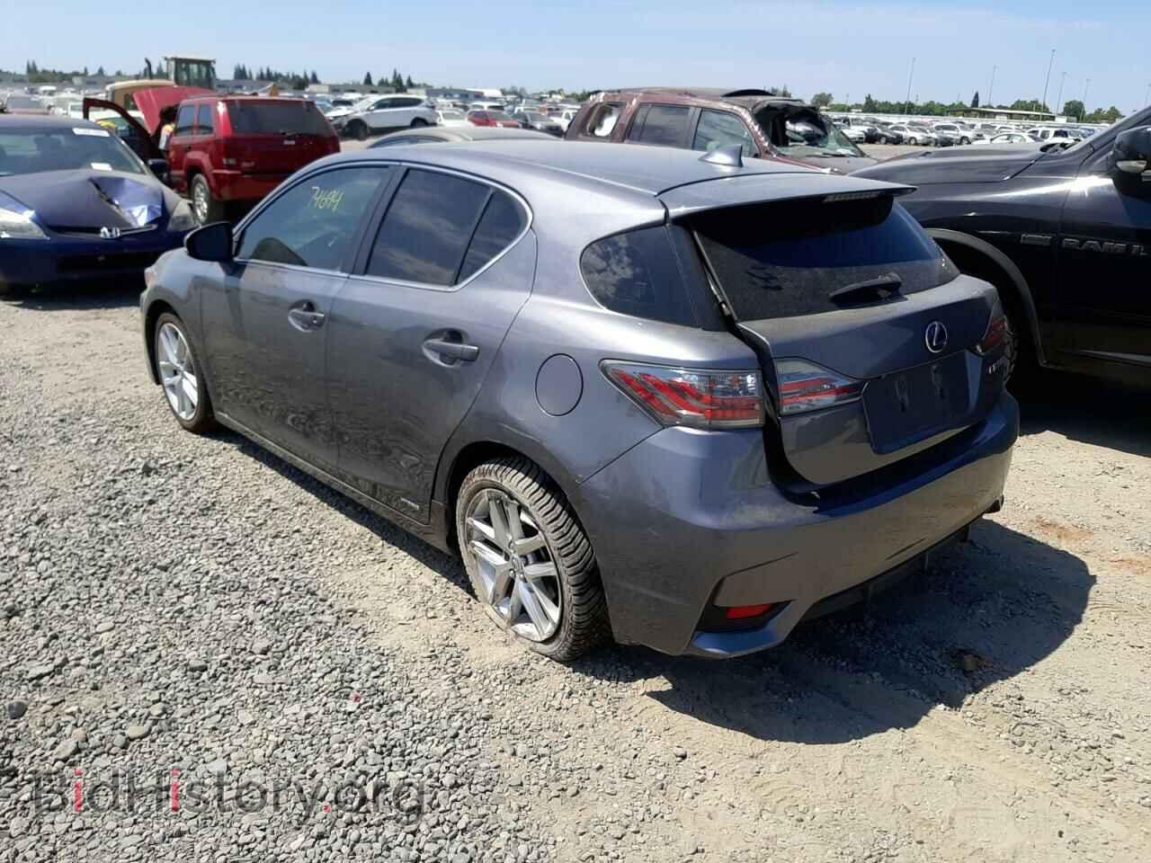 2014 LEXUS CT 200 - VIN: JTHKD5BH1E2183173 - Фото 3