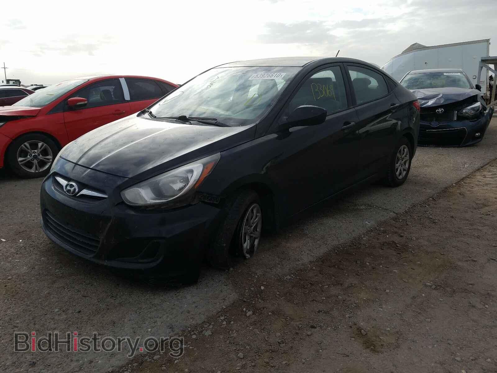 2013 HYUNDAI ACCENT - VIN: KMHCT4AE4DU452453 - Фото 2