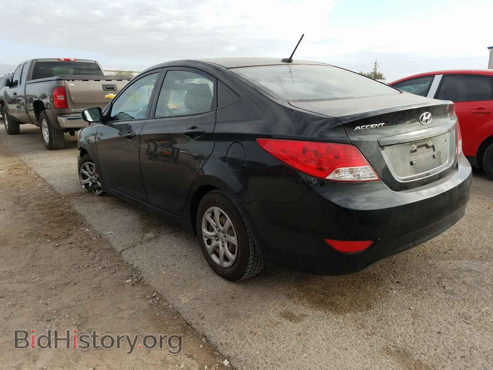 2013 HYUNDAI ACCENT - VIN: KMHCT4AE4DU452453 - Фото 3