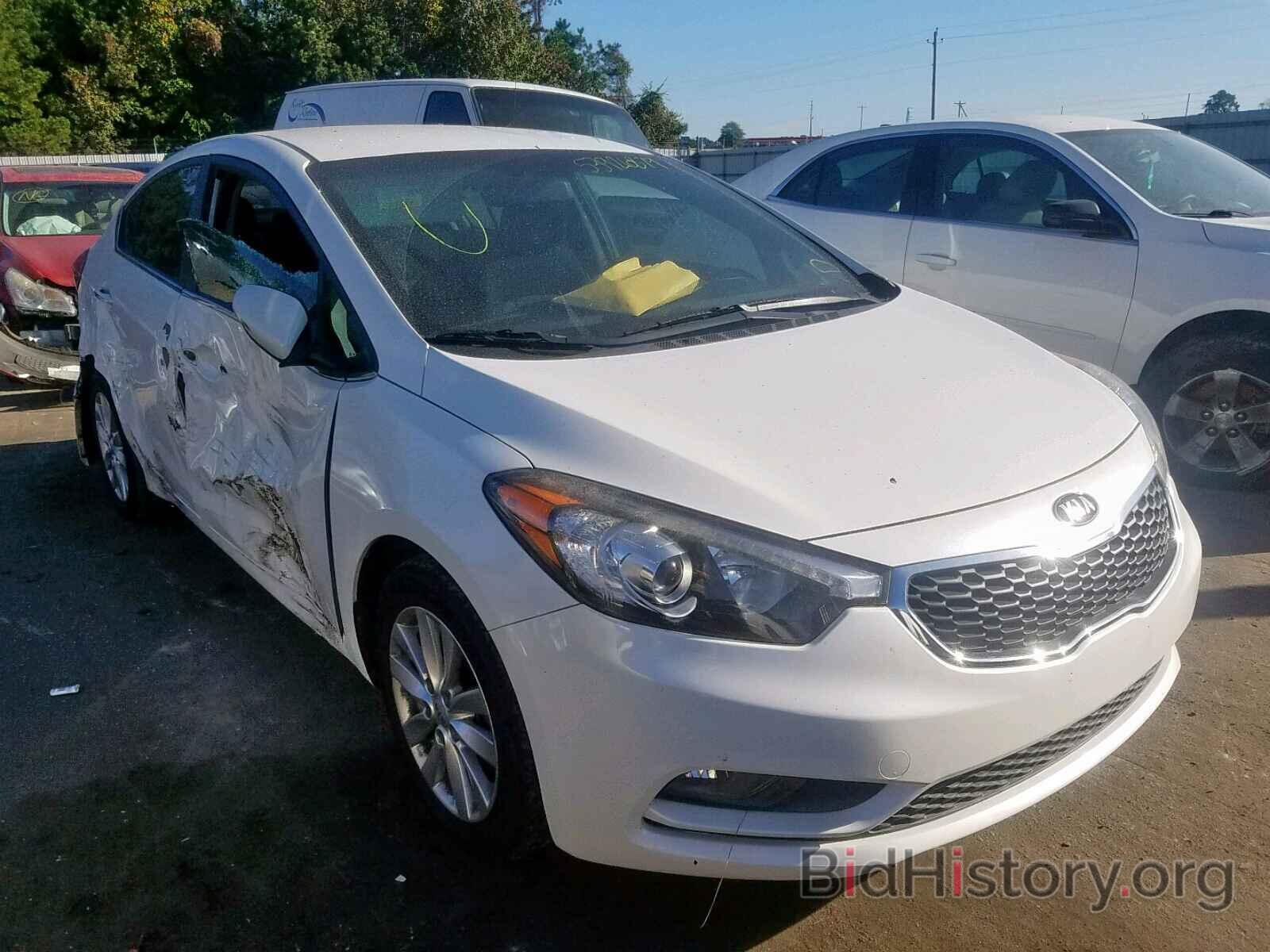 Photo KNAFX4A81E5197043 - KIA FORTE 2014