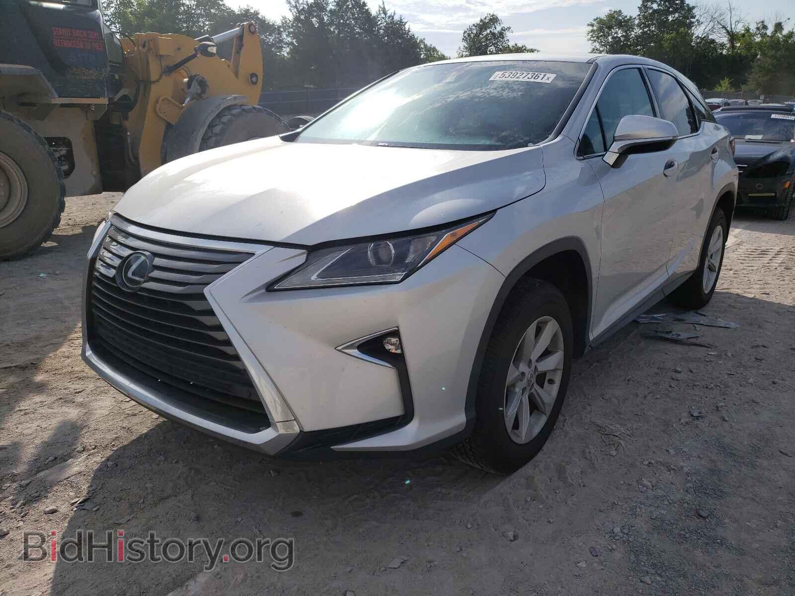 2017 LEXUS RX350 - VIN: 2T2ZZMCAXHC039071 - Фото 2
