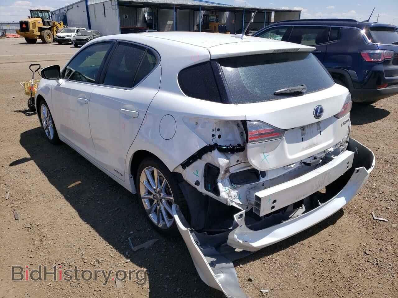2011 LEXUS CT 200 - VIN: JTHKD5BH1B2038291 - Фото 3
