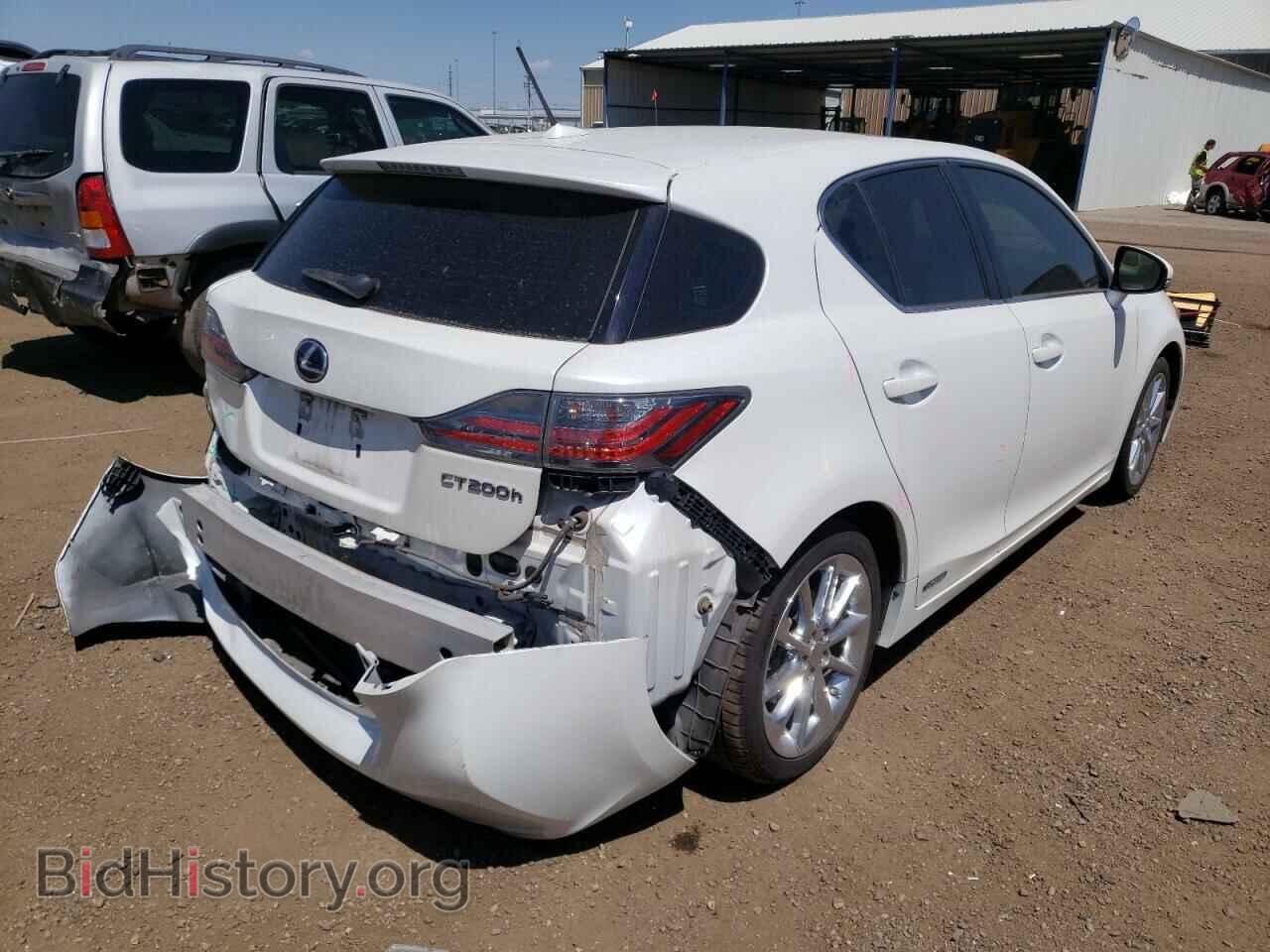 2011 LEXUS CT 200 - VIN: JTHKD5BH1B2038291 - Фото 4