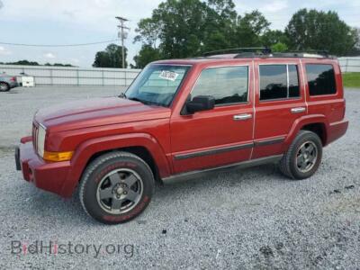2006 Jeep COMMANDER, красный — VIN 1J8HH48N36C212703, Copart