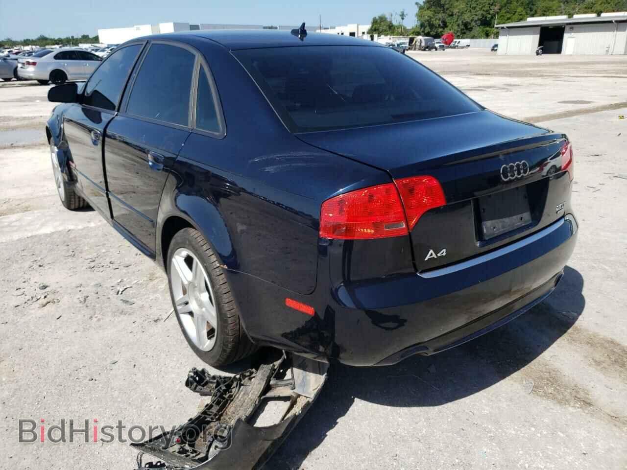 2008 AUDI A4 - VIN: WAUDF78E48A021266 - Фото 3